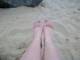 sand on my feet