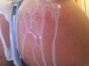 Cosa sta sputando la mia figa